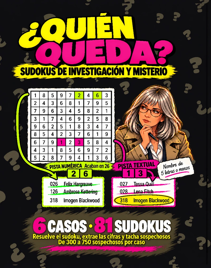 Portada de ¿Quién queda? presentada en perspectiva